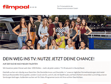 Tablet Screenshot of filmpool.de